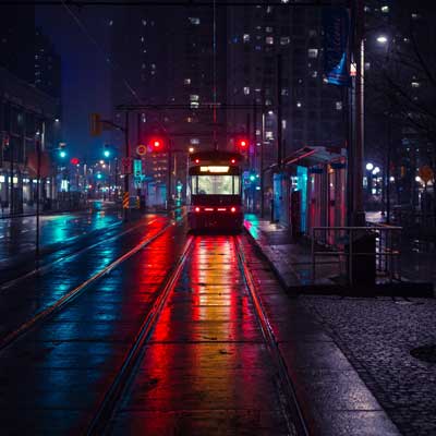 Night tram